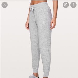 ISO!! Lululemon Warm Down/Bubble Dot jogger